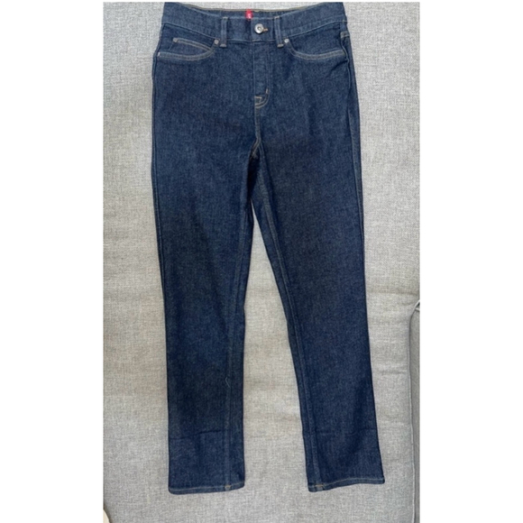 Spanx Jeans Size M Blue Denim - Picture 3 of 5